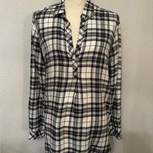 EUC GAP long flannel shirt